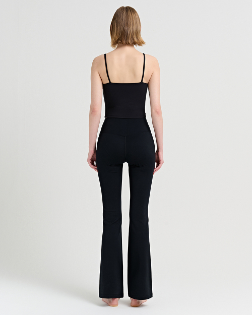 Теплые легинсы клеш 10/10 на каждый день (FMLG1014W)_New Black