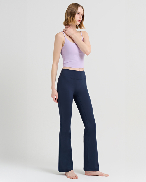 Утепленные легинсы клеш 10/10 (FMLG1014W)_ Evening Blue