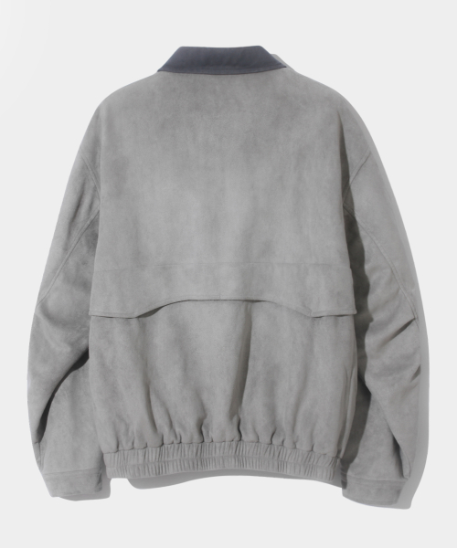 Замшевая куртка 2WAY Fade Washing Detroit_Grey