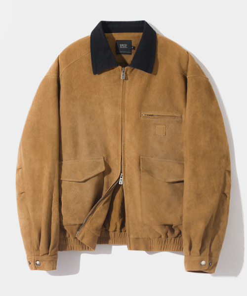 Замшевая куртка 2WAY Fade Washing Detroit_Brown