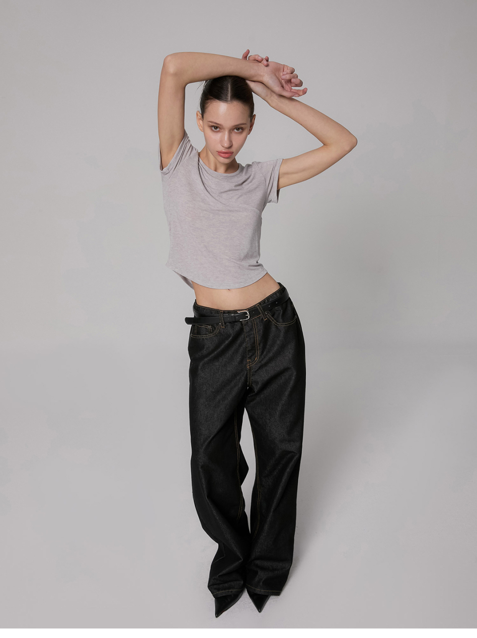MUSINSA | MILLIONCOR 9437 Selvage Non-Yeom Two Button Black