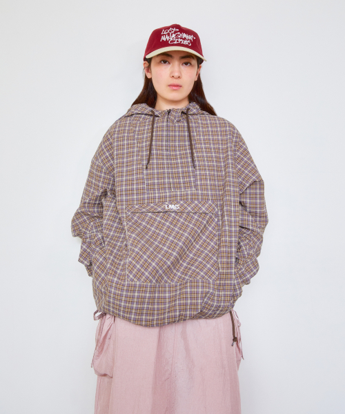 OG CHECK ANORAK куртка brown