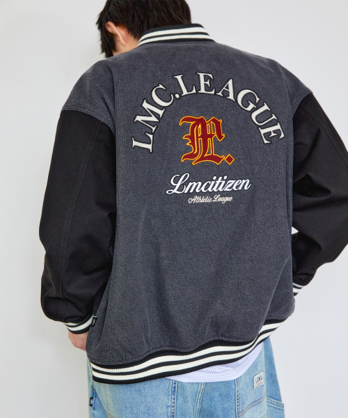 DENIM VARSITY куртка черный