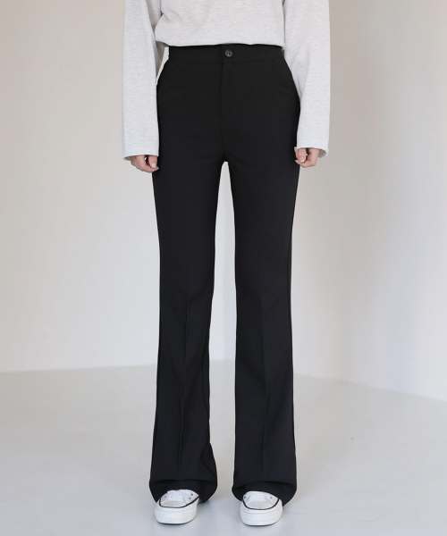 Secret Banding Span Сапоги Cut Длинный Slacks