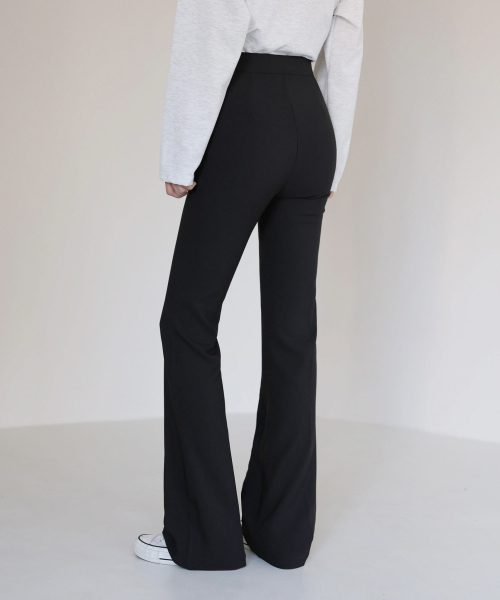Secret Banding Span Сапоги Cut Длинный Slacks