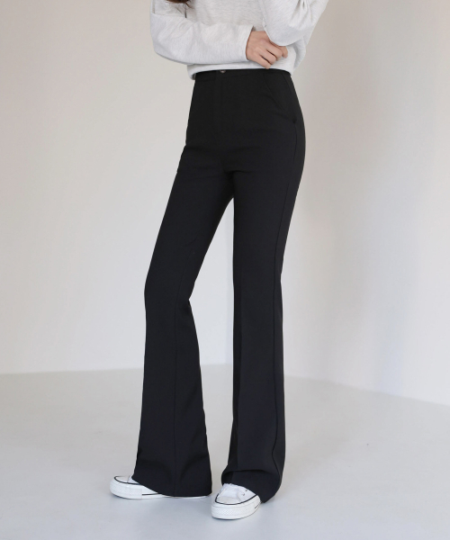 Secret Banding Span Сапоги Cut Длинный Slacks