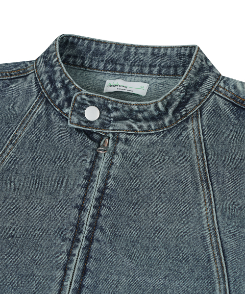 Джинсовка 87-STAN116 Vintage Washed Double Line Vintage Blue