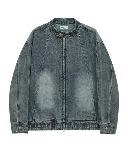 Джинсовка 87-STAN116 Vintage Washed Double Line Vintage Blue