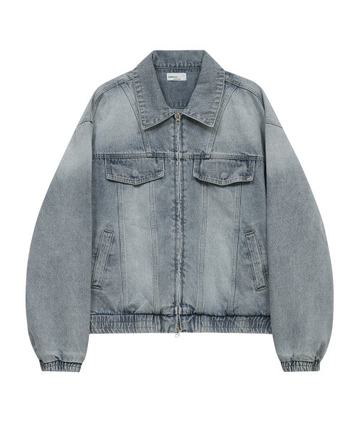 Джинсовка 87-STAN119 винтажная рабочая Snow Blue
