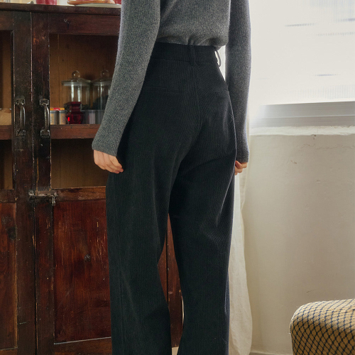 SR_Corduroy cozy straight брюки