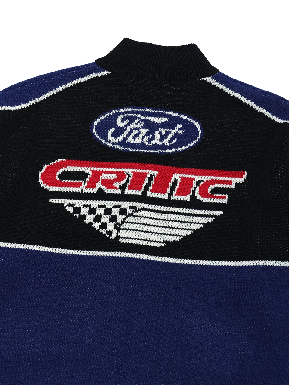 musinsa ニット critic racing zip-up knit musinsa ニット critic racing zip-up knit
