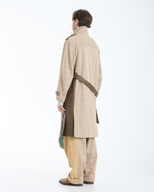 jjuns Runway Пальто (beige-checkered)
