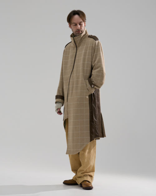 jjuns Runway Пальто (beige-checkered)