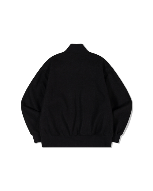 Structured Oversized Blouson (BLACK)