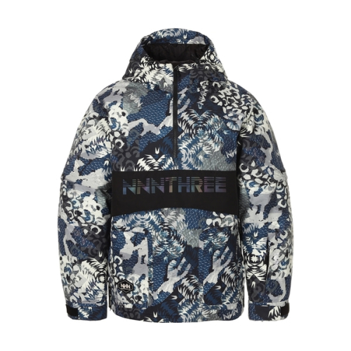 2324 NNN - Bliss23 Anorak - JACKET - Camo+Black (унисекс куртка для сноуборда)