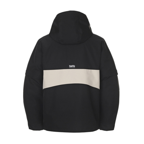 Анорак 2324 NNN - Bliss23 - JACKET - Black+Ivory (унисекс сноуборд)