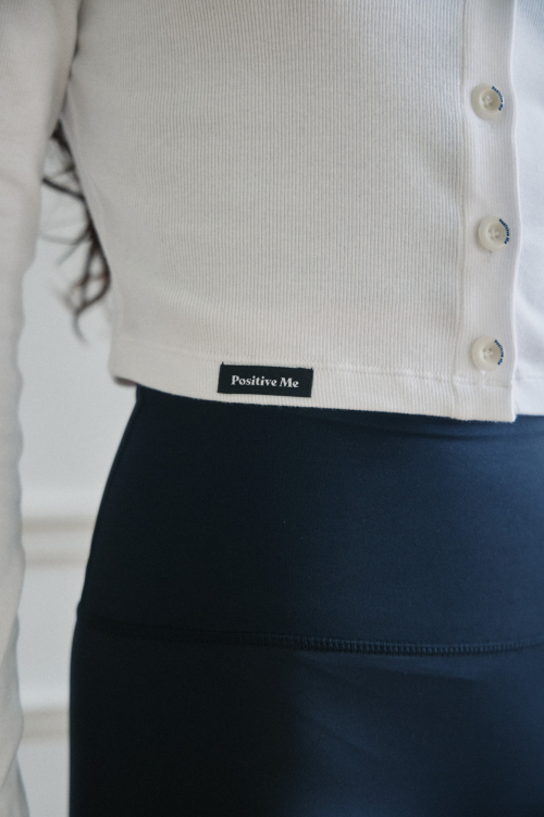 Кроп-кардиган Clarte Organic White