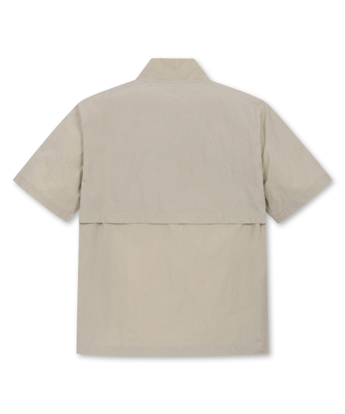Ribstop Standcollar 1/2 Sleeves Anorak_G4TAM25161BEX