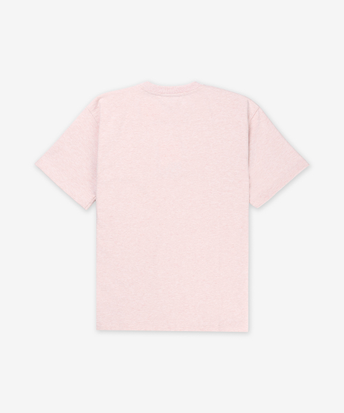 Футболка Heavy Cotton Drop Shoulder Heart - Chalk Pink / T4090868