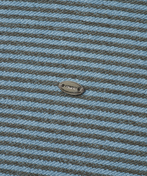 (Женский) свитшот в полоску_Sky Blue
