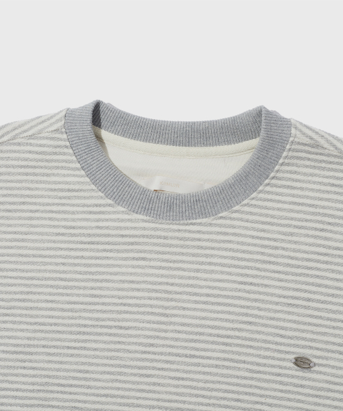 (W) Свитшот в полоску, Gray