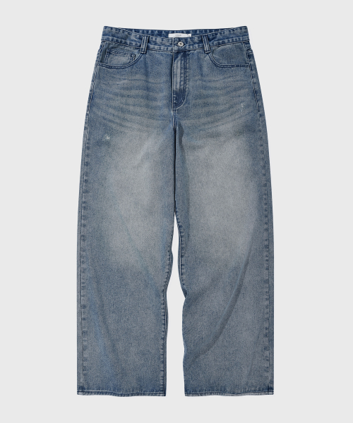 Широкие джинсы All Day_Vintage Blue