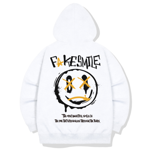 Худи оверсайз Fake Smile 5 Color [ULZI_5027]