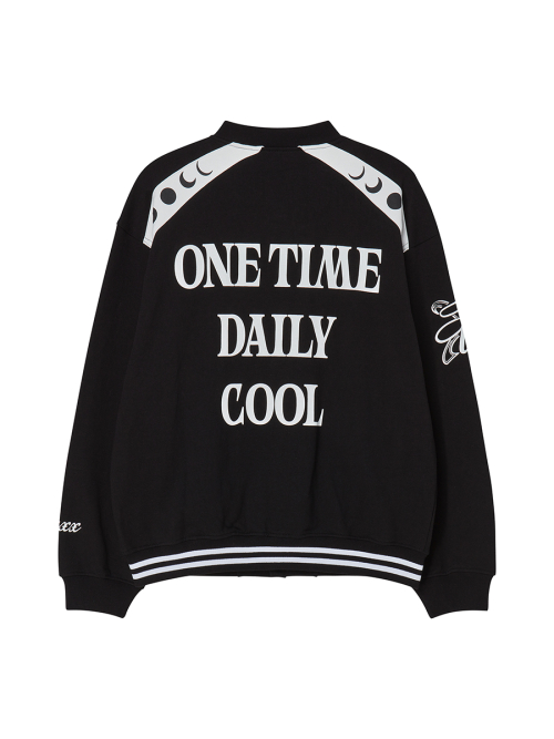 SWEAT VARSITY куртка черный