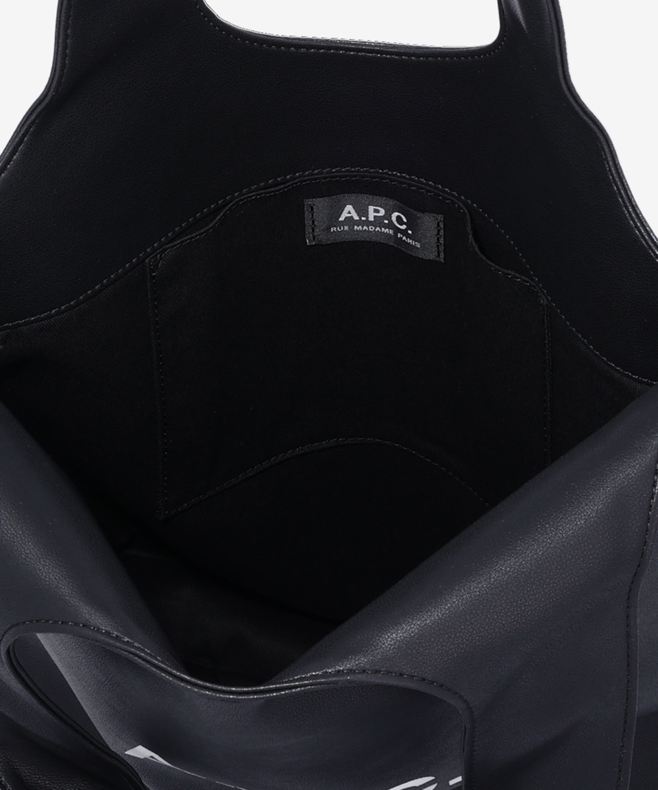 MUSINSA | A.P.C. Small Ninon Tote Bag - Black / PUAATM61861LZZ MUSINSA | A.P.C. Small Ninon Tote Bag - Black / PUAATM61861LZZ