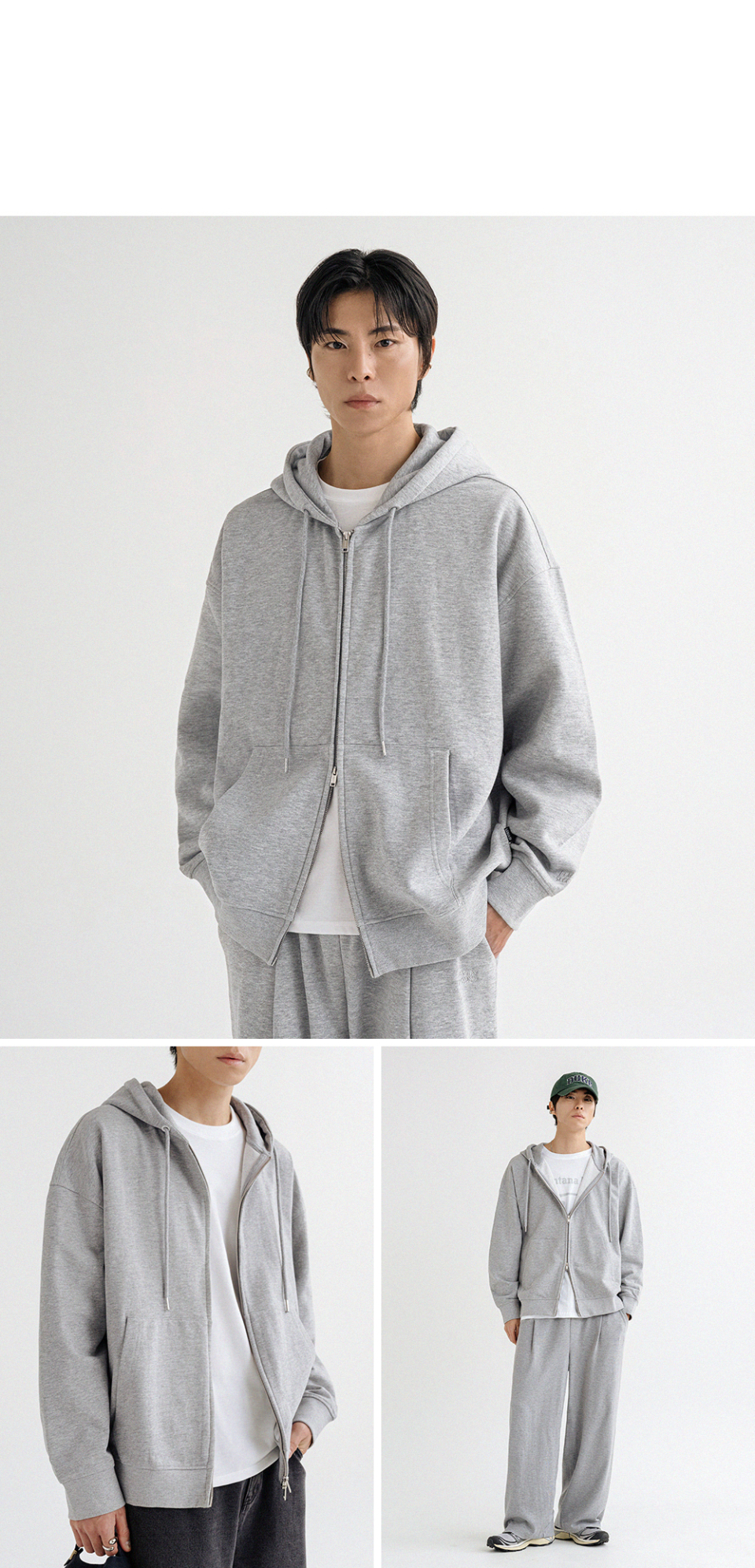 【JEMUT】22FW★ Pile Overfit Two-Way Hood Zip-Up MUSINSA | LEMAIN SECOND [2PACK] 2WAY OVERFIT SWEAT HOOD ZIP