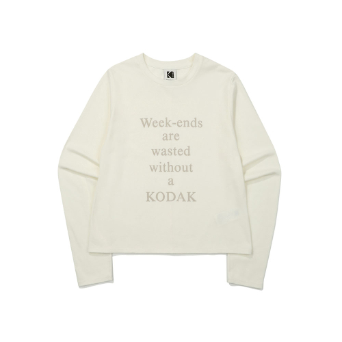 HOLIDAY длинный SLEEVE T-SHIRT
