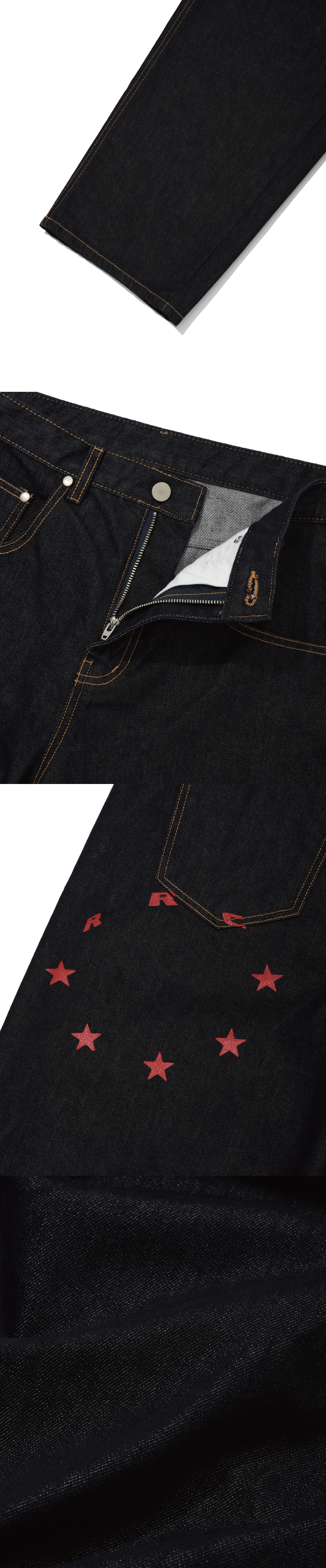 LIL RABBIT DENIM [INDIGO BLACK]
