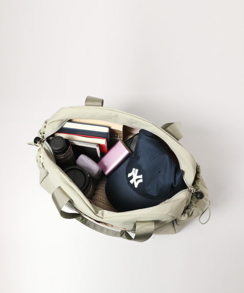 Cargo string bostonbag - Mint