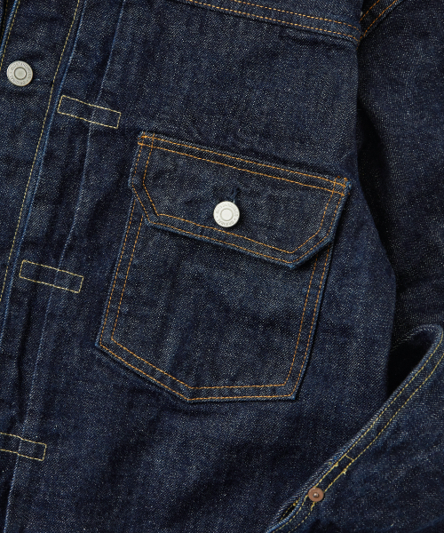 SELVEDGE DENIM 1ST JACKET_INDIGO