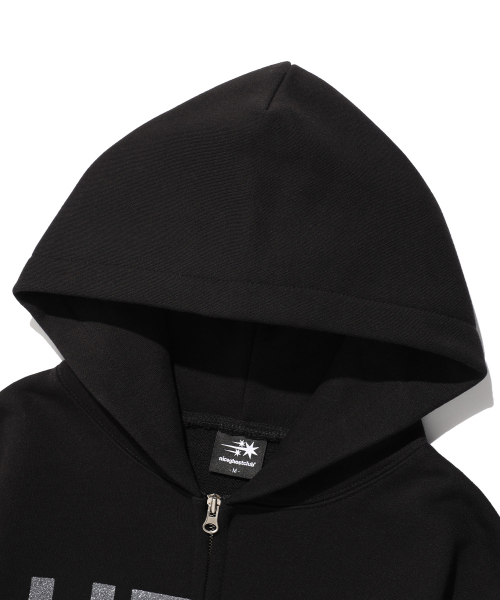 HEAVEN HOODIE ZIP UP_BLACK(NG2FSUM481A)