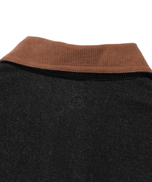 DENIM WORK CAR COAT_BLACK(NG2FSUC800A)