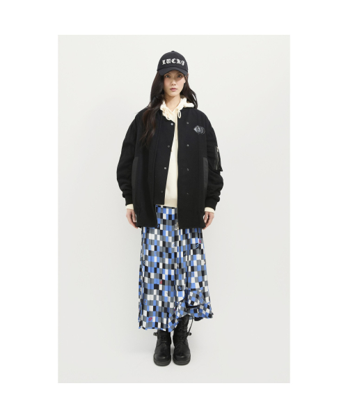 Embroidery Point Hooded T-shirt (ivory) LFTAS25120IVX