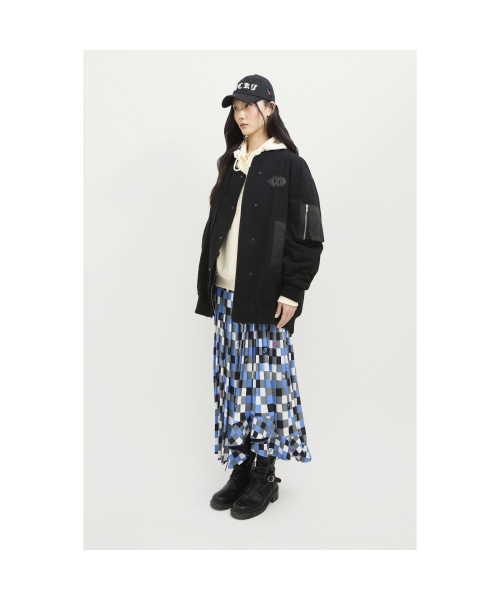 Embroidery Point Hooded T-shirt (ivory) LFTAS25120IVX