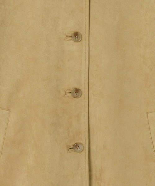 Замшевая рабочая куртка Beige