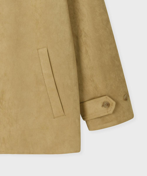 Замшевая рабочая куртка Beige