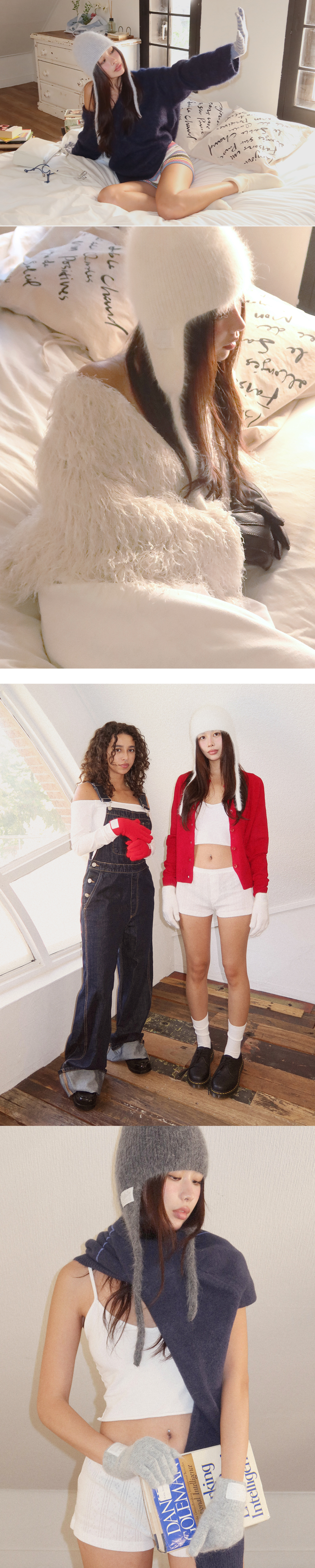 キャップ KILLIMAN [1st Reorder] Sparkling Angora Beanie (4 Colors) MUSINSA | KILLIMAN Sparkling Angora Beanie (4 Color)