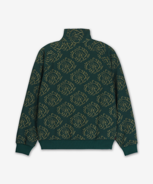 Трек-топ Curled Up Dragon - Dark Green / 24AWCSS00301