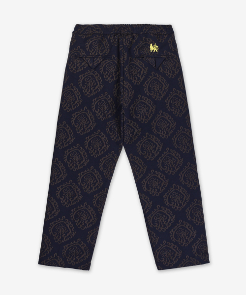 Спортивные брюки Curled Up Dragon - Navy / 24AWPA901502