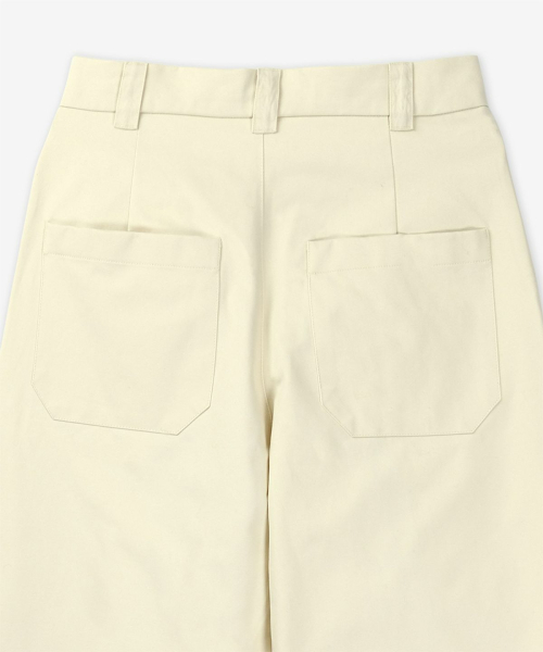 Брюки Sorte Deep Pleated Volume Cream / SORTESNM1248CREAM