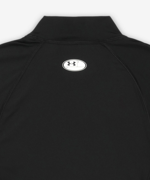 Футболка UNDER ARMOUR с воротником-стойкой Black / 816222TRVY31000