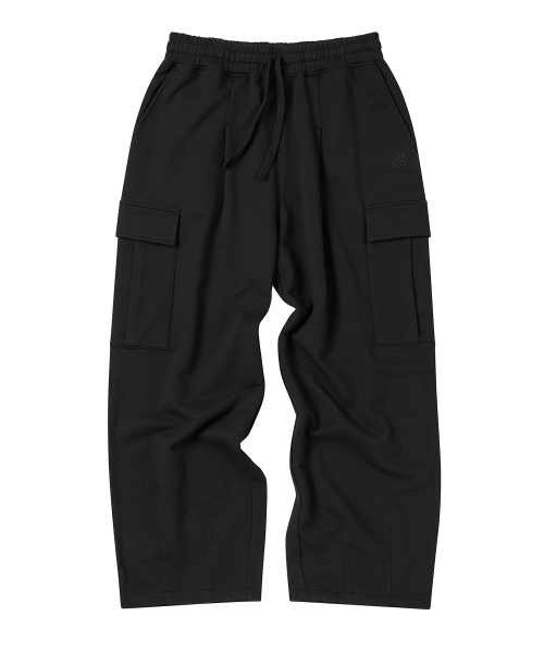 BALLOON SWEAT PANTS [BLACK]