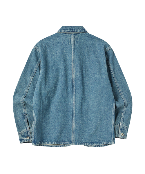 DENIM WORK JACKET [BLUE]