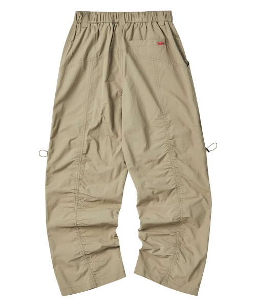 LINED BALLOON PANTS [BEIGE]