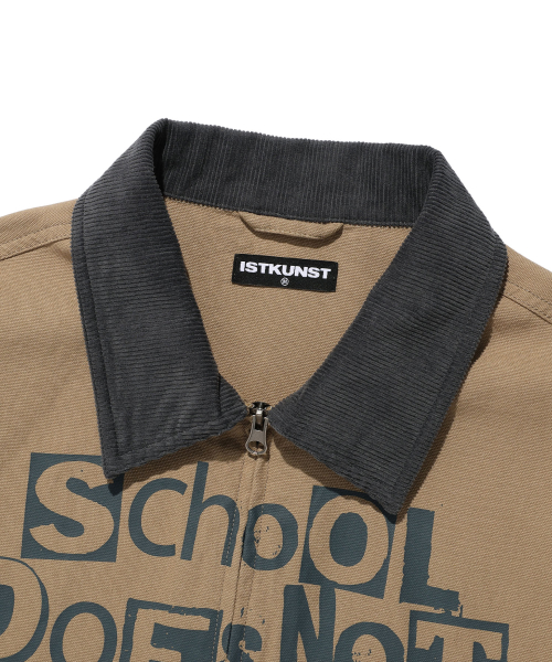 DNT WORK JACKET_BEIGE(IK2FSMJ201A)