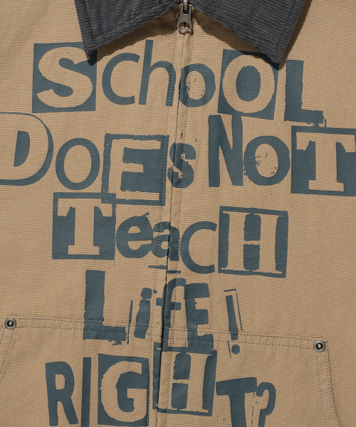 DNT WORK JACKET_BEIGE(IK2FSMJ201A)